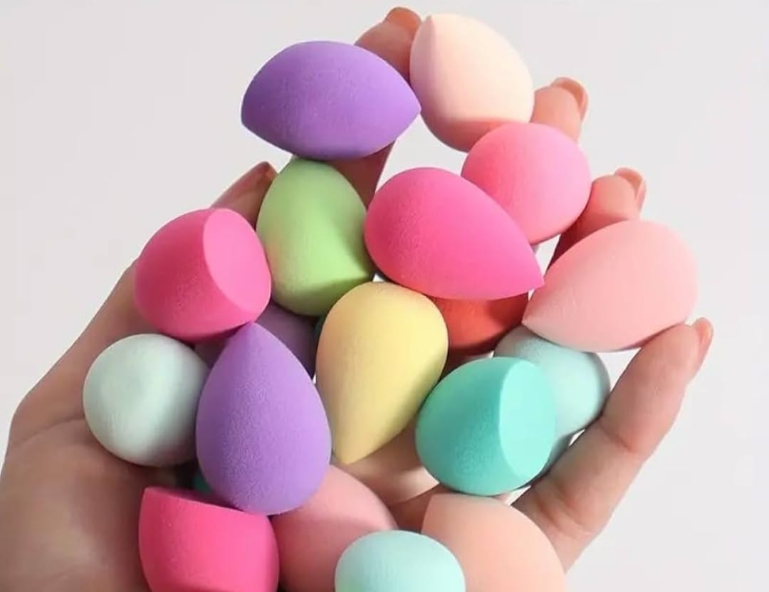 Powder Puff Beauty Cosmetics Blender Full Pack