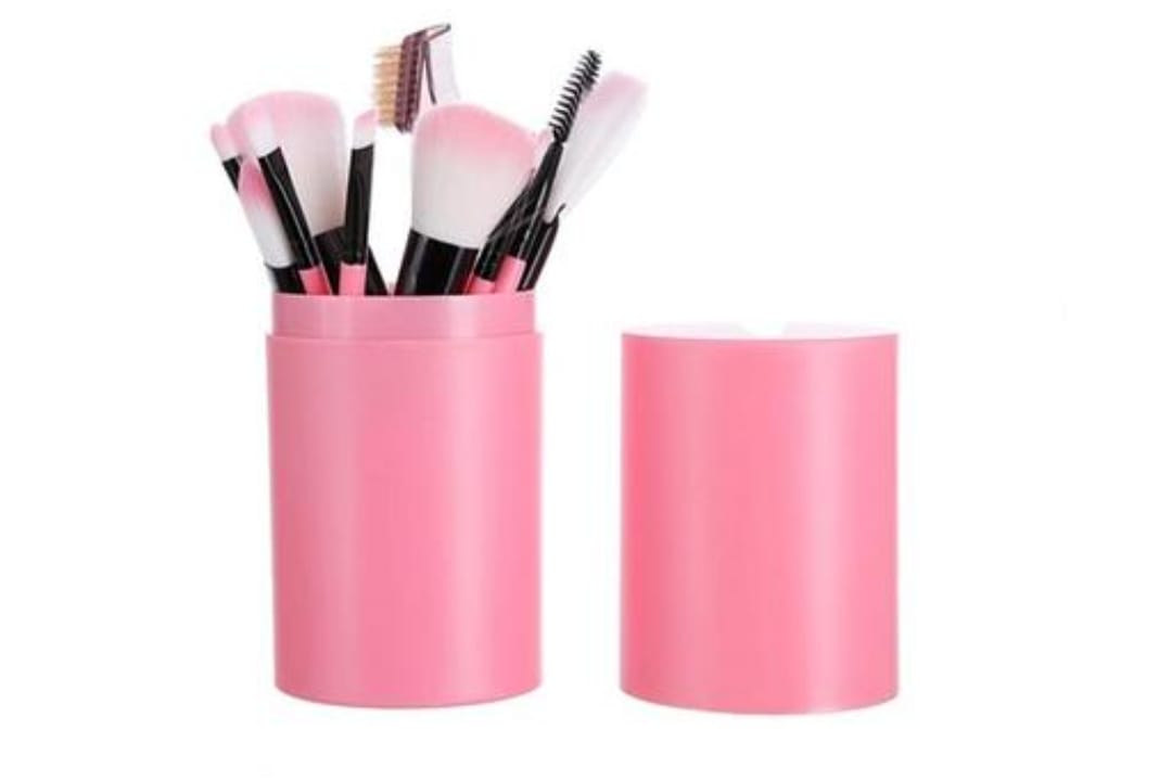 Makeup brushes pink organizer zorye brand