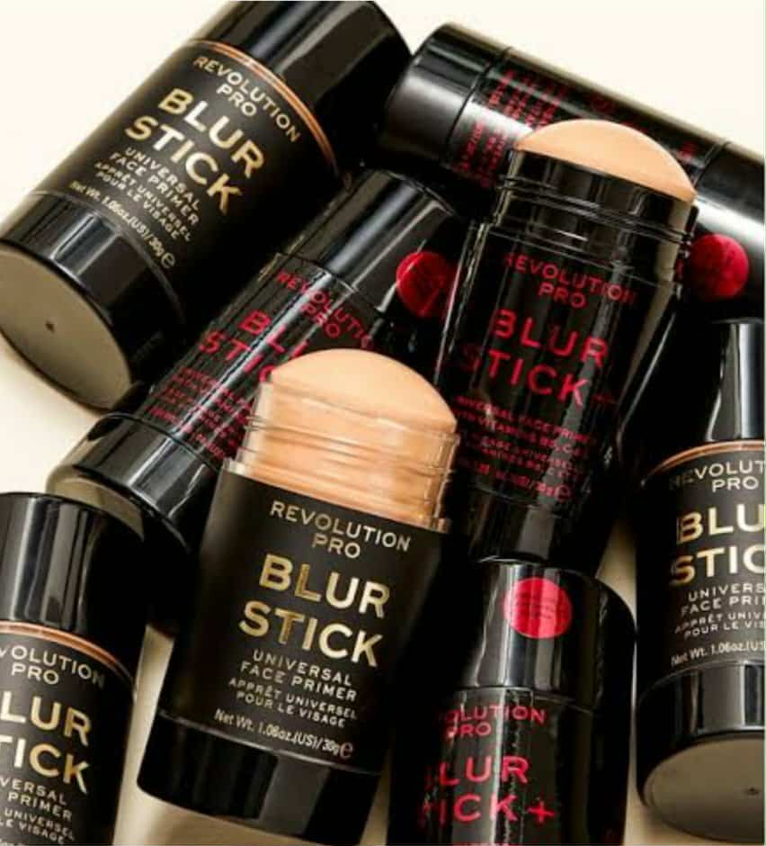 Revolution blur stick face primer soft and smooth texture