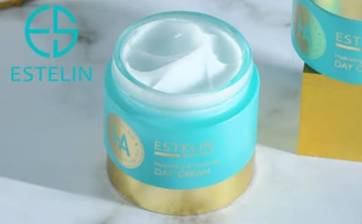 ESTELIN whitening day and night cream with serum and lotion combo kit