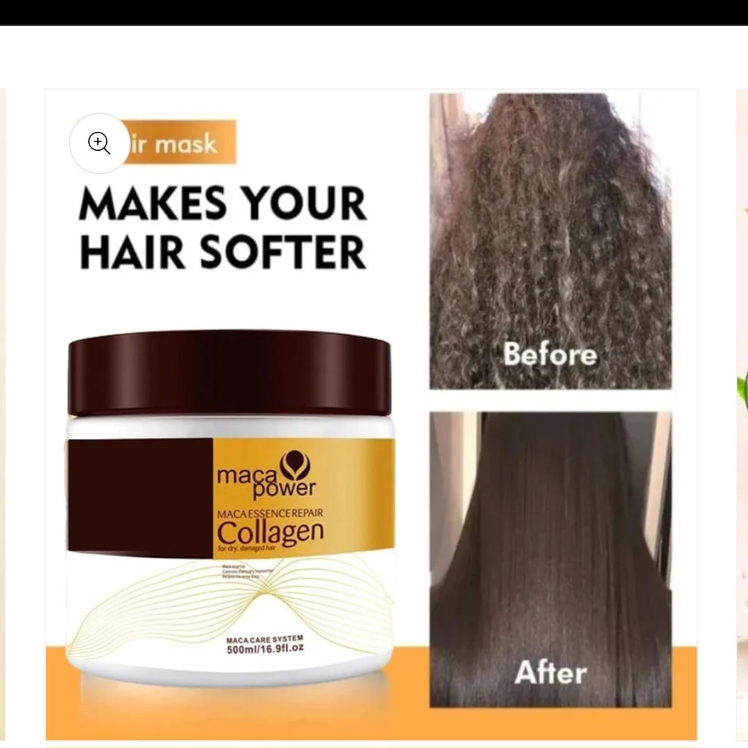 Keratein hair mask meca power collagen 500 grams