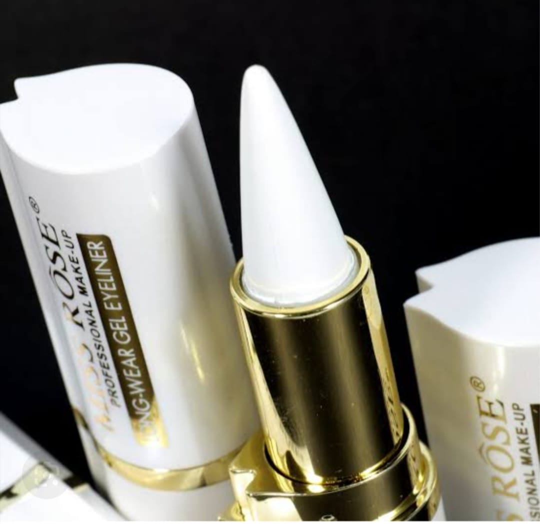 Fancy silver creamy Rich Black and white Kajal