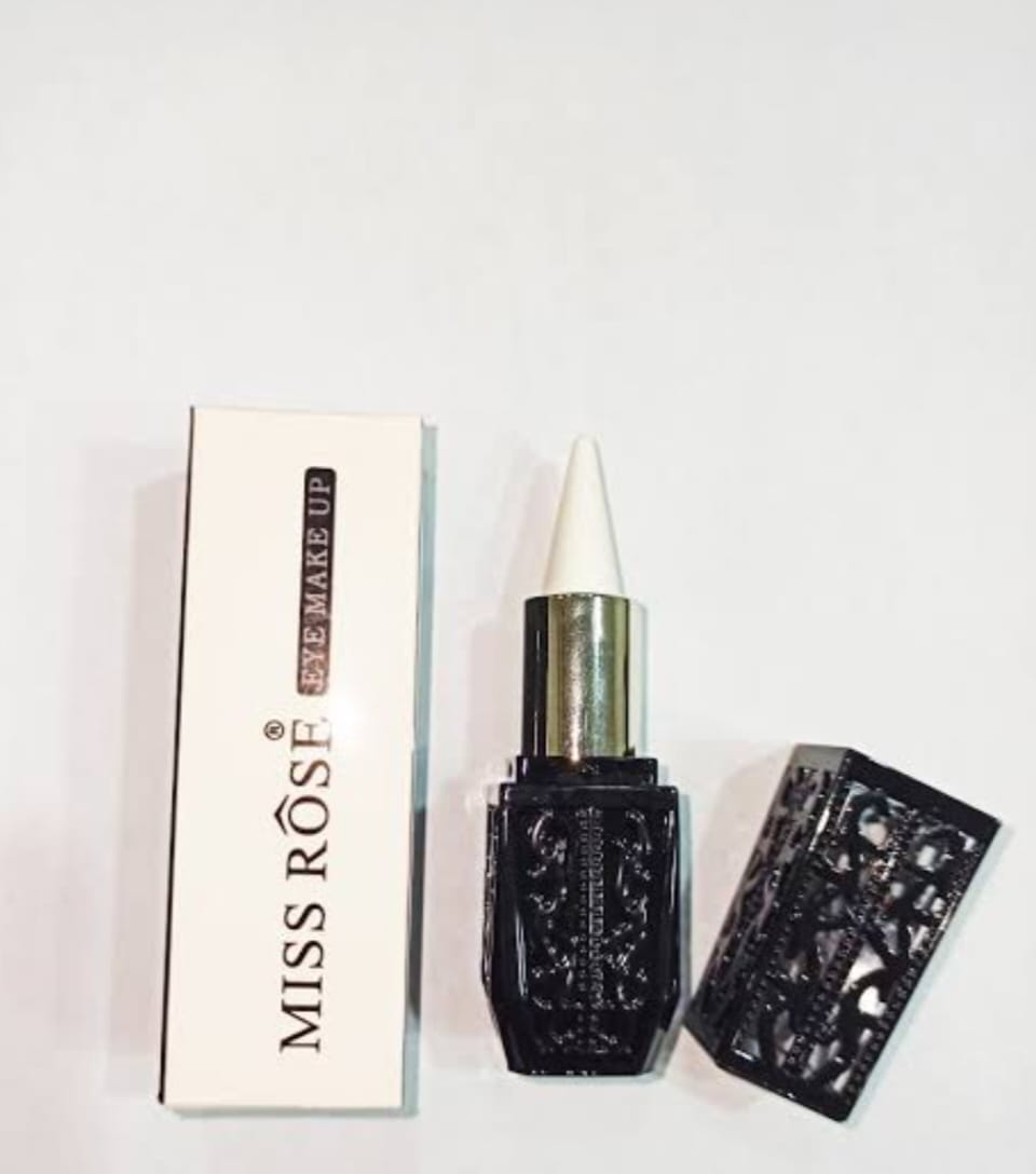 Fancy silver creamy Rich Black and white Kajal