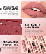 Hudamoji Ultra Matte Finish Lip Gloss And Lip Liner Lip Contour Set