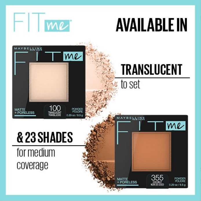 Maybelline Fit Me Matte + Poreless Makeup Powder