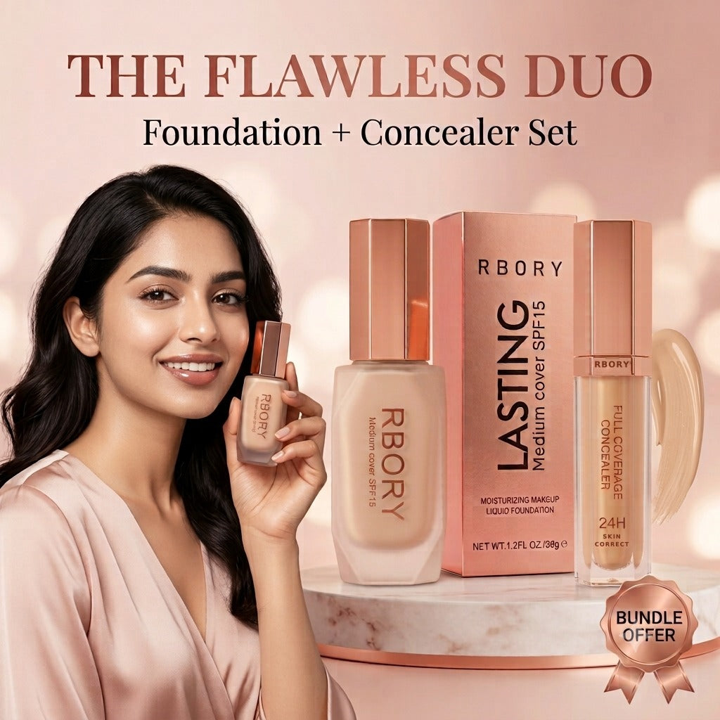 RBORY Flawless Duo – Foundation & Concealer
