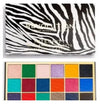 Revolution white and black wild animal palette