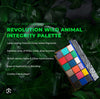 Revolution white and black wild animal palette